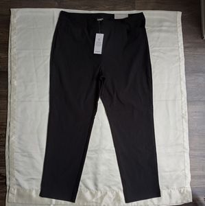Chico's|Black Basic Ankle Pants|3R/16R